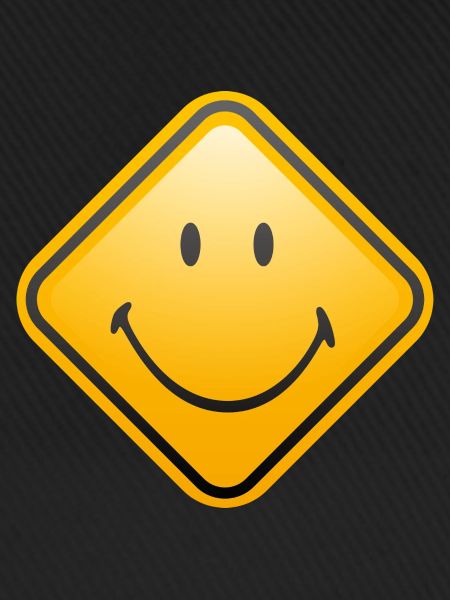 Smiley Shield happy