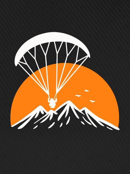 Paramotoring Retro Design