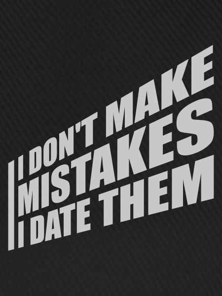 Date Mistakes Zitat Logo