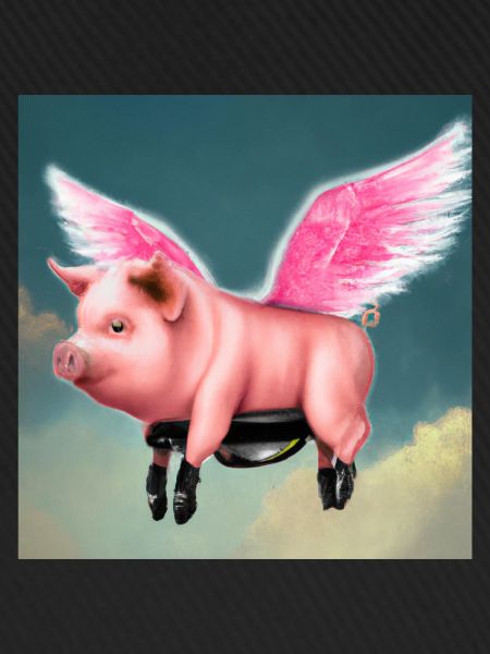 Fliegendes Schwein