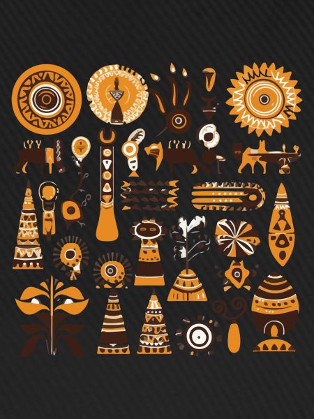Afrikanische Folklore