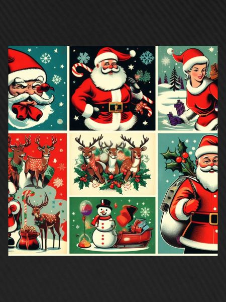 Weihnachtlicher Rahmen