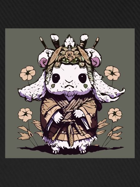 Ziege im Kimono