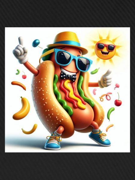 Dancing Hot Dog