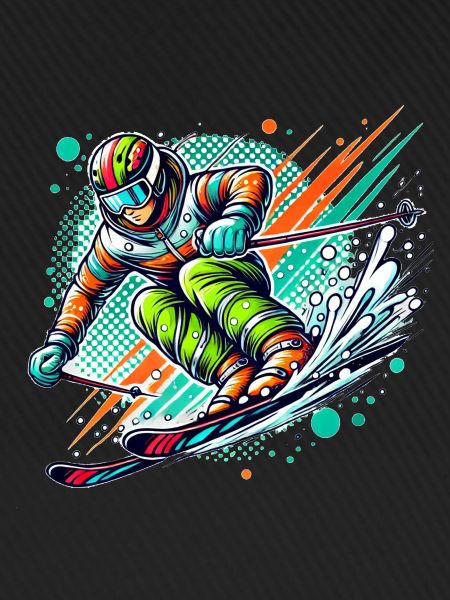 ski abfahrt