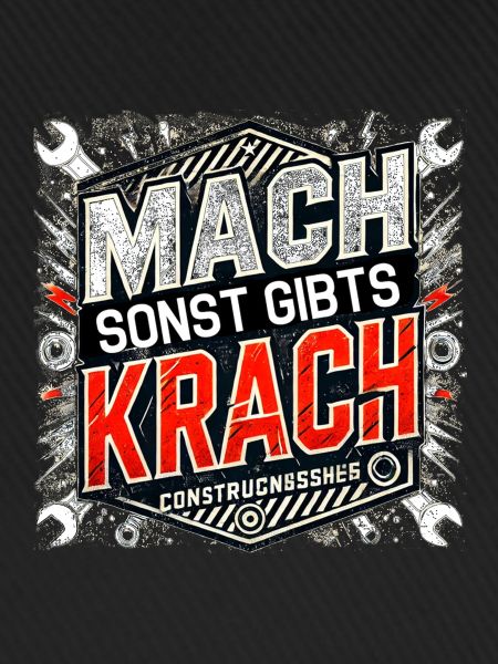 Mach sonst gibts Krach