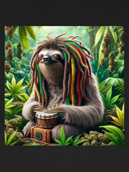 Rastaman Wanderer Faultier