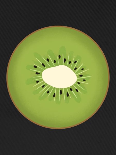 Kiwi-Schnitte