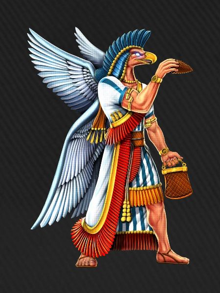 Uralter Anunnaki-Gott