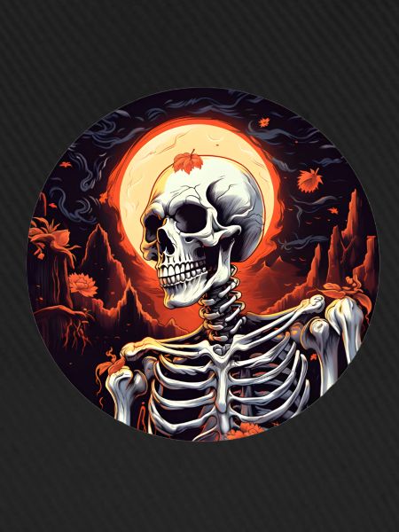 Halloween Skelett