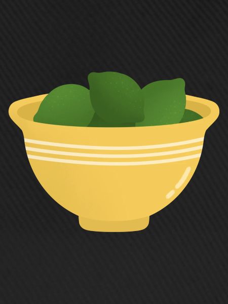 Limetten-Bowl