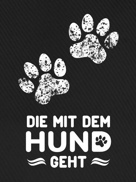 Die mit dem Hund geht