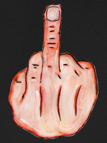Mittelfinger