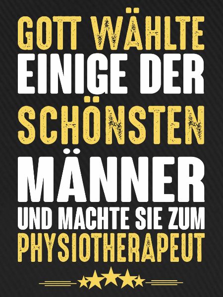 Physiotherapie - Physiotherapeut