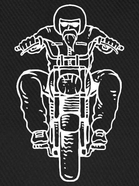 Motorradfahrer