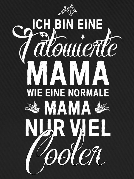 Tätowierte Mama