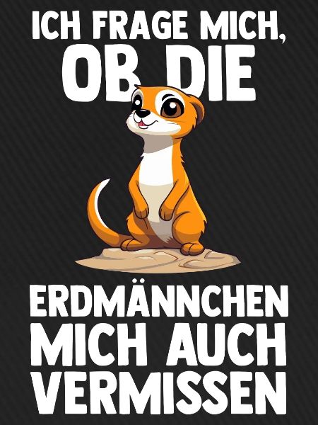 Erdmännchen Tier Surikate Geschenk