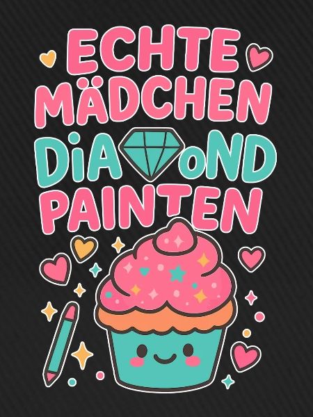 Echte Mädchen Diamond painten