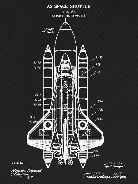 Space Shuttle-Bauplan