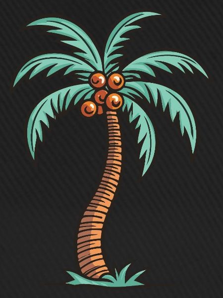 Palme Insel