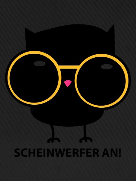 Eule mit Brille (b)