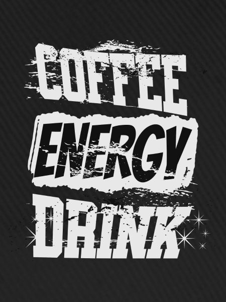 Kaffee liebhaber Grunge Design