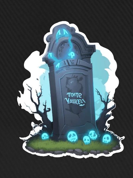 Halloween Grabstein