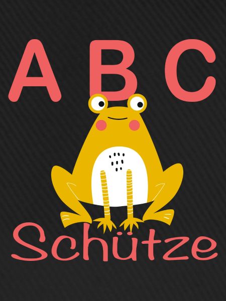 ABC-Schütze mit Frosch