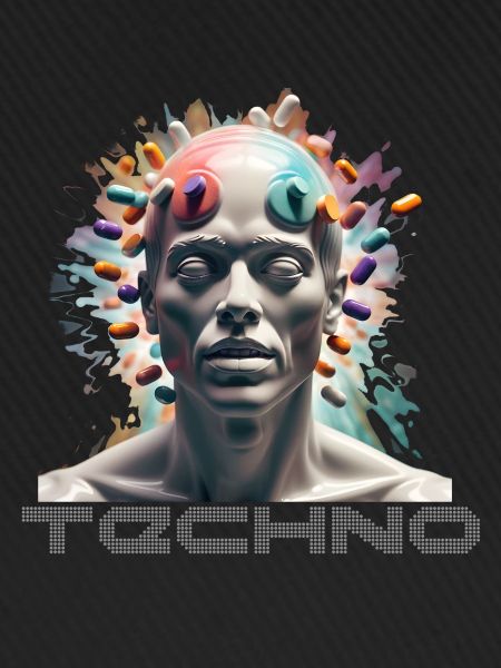 Techno Drogen Geschenk Geschenkidee
