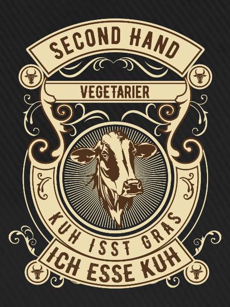 Second Hand Vegetarier - Kuh