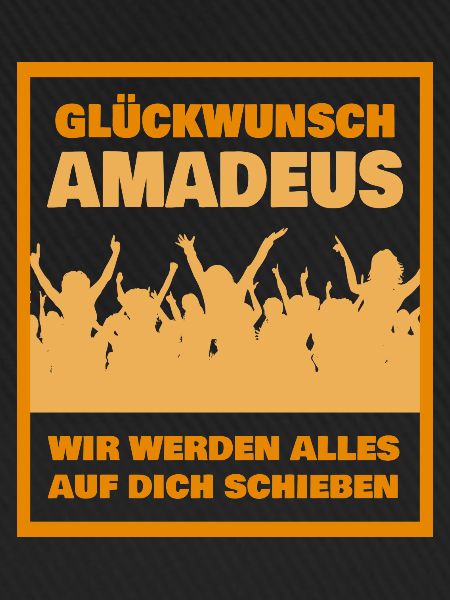 Geschenk für Amadeus