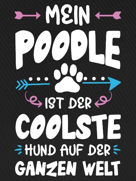 pudel hund spruch