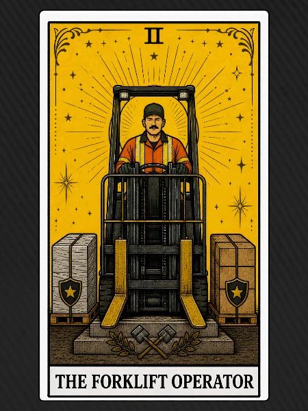 Staplerfahrer | Logistik Tarot