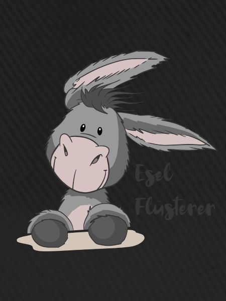 Esel Flüsterer Niedlicher Esel Bauernhof Tier