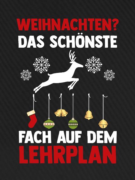 Weihnachtsmann Weihnachten Schule Lehrer