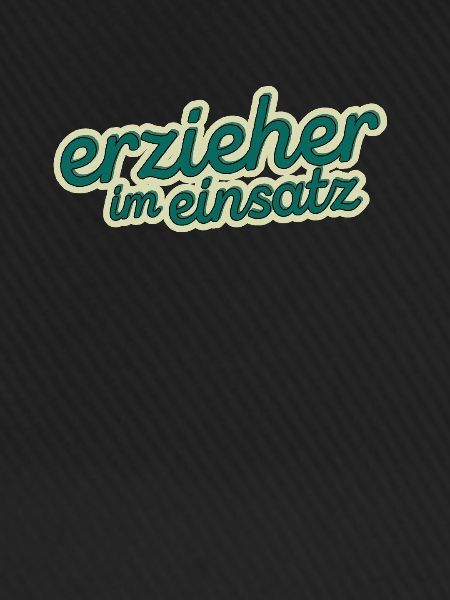Erzieher im Einsatz