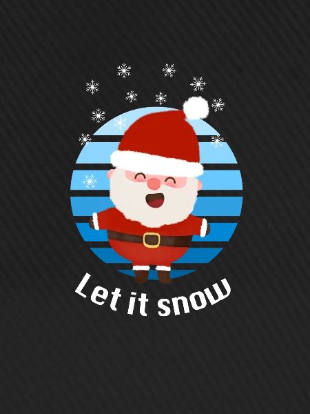 Let it snow Weihnachtsmann
