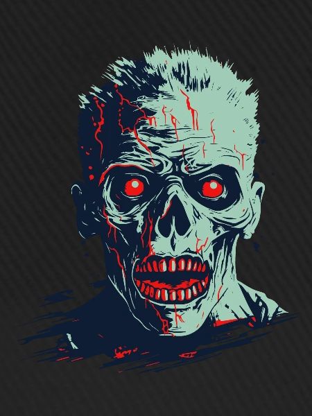 Schreckliche Ghul-Illustration
