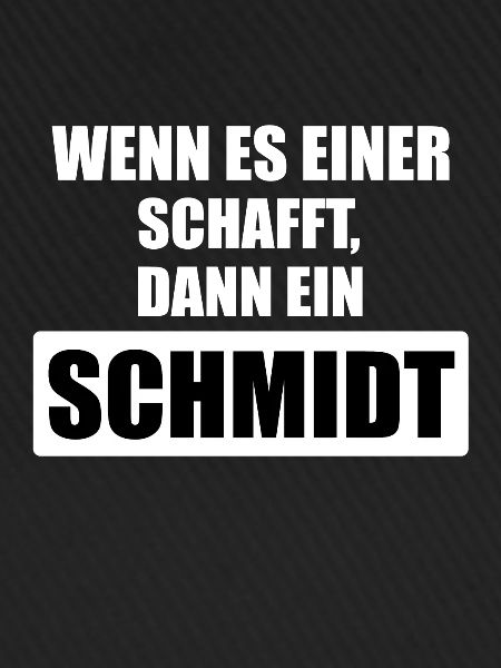 Name Schmidt