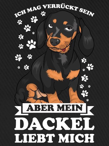 Dackel Hund Dackel Hund Geschenk