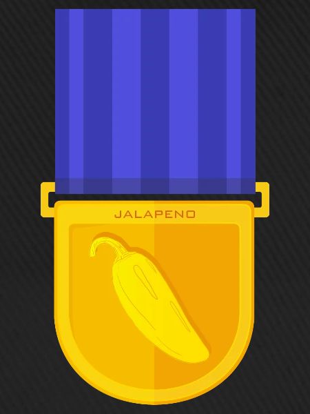 Jalapeno Medaille