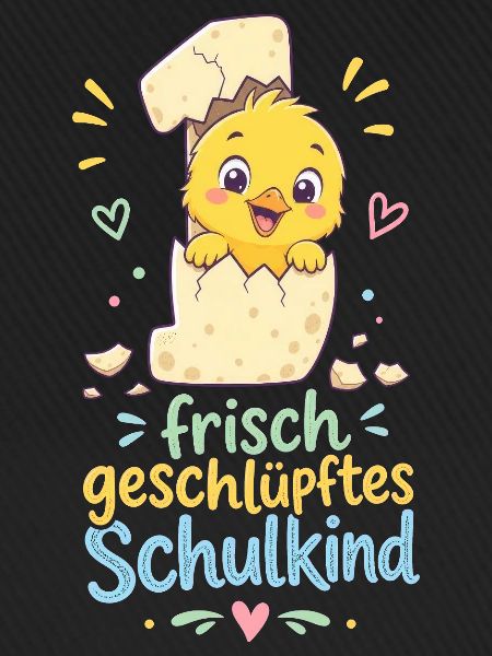 Frisch geschlüpftes Schulkind