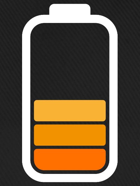 HALF BATTERY - White