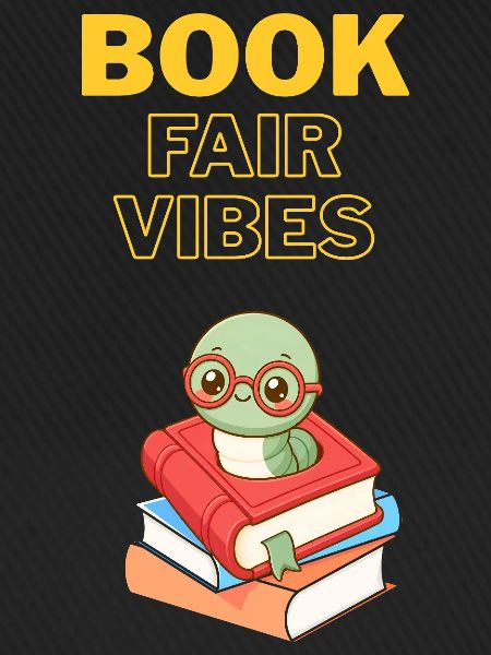 Buchmesse-Vibes Bücherwurm