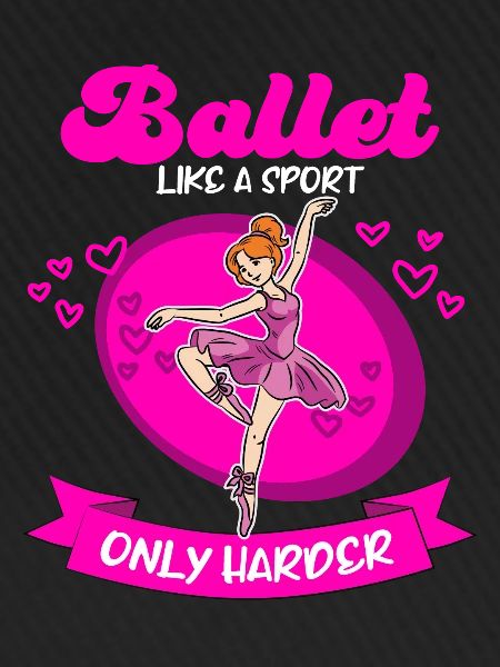 Ballettmädchen Ballerina-Tänzerin