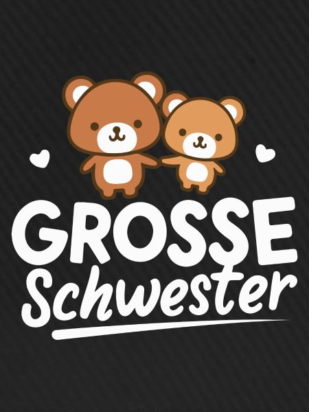 Großes Schwesterbärchen Schwester werden