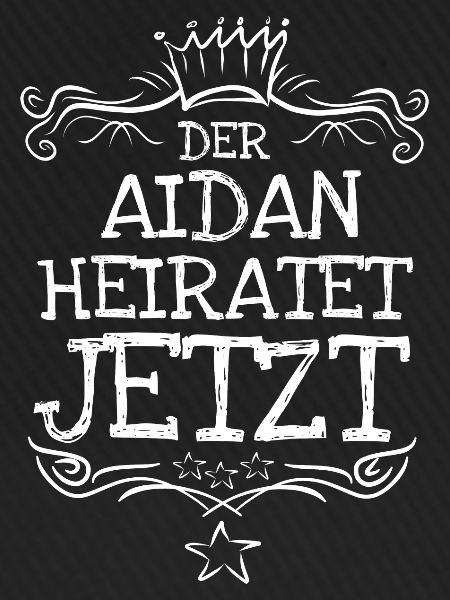 Geschenk für Aidan