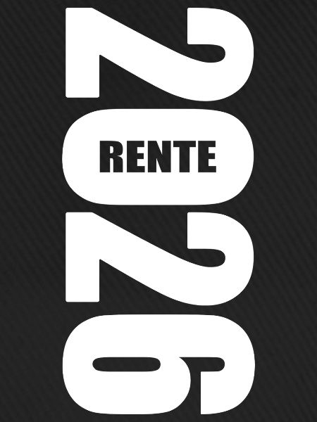 Rente 2026 - Ruhestand - Pension