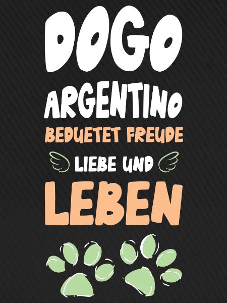 Dogo Argentino Lebensfreude