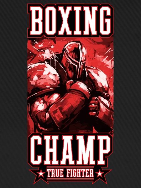 Ritter Boxer Kämpfer Boxing Champ